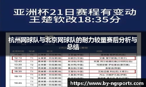 杭州网球队与北京网球队的耐力较量赛后分析与总结